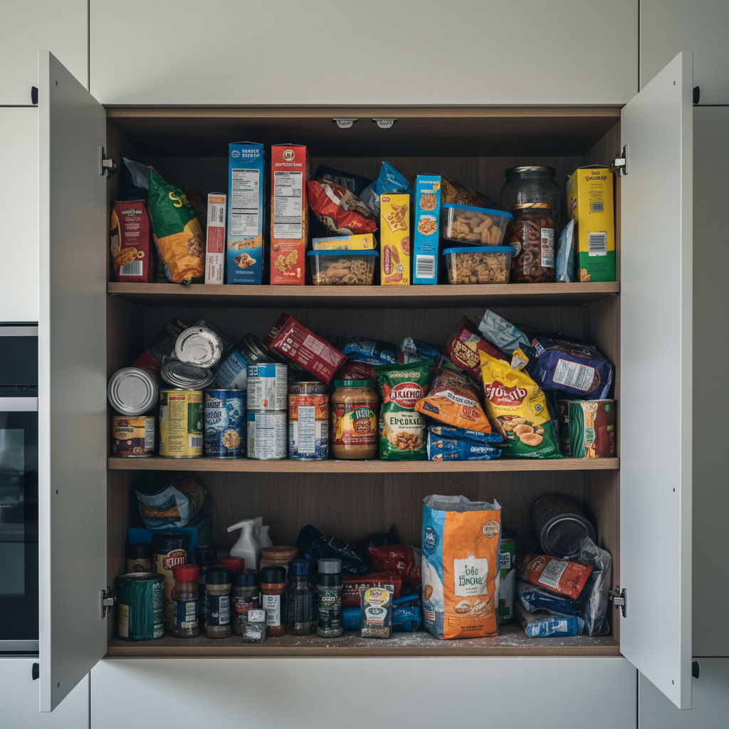 Sample cluttered space